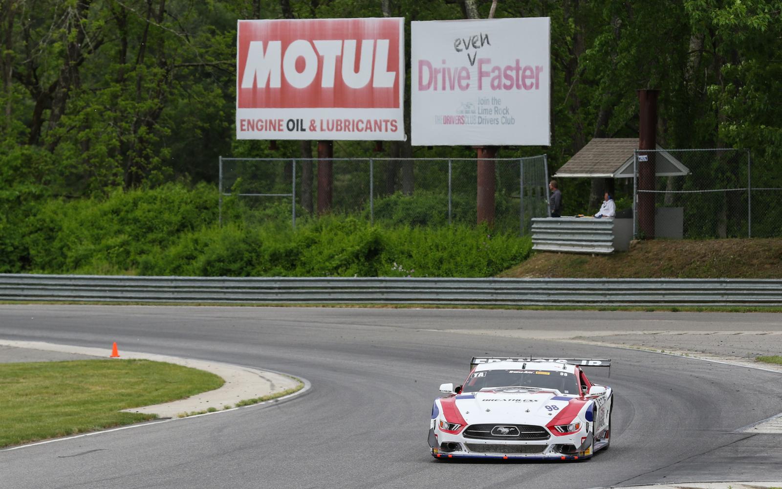 Francis Masters Rain, Wins Lime Rock Pole